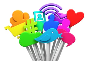 Social Media lollipops